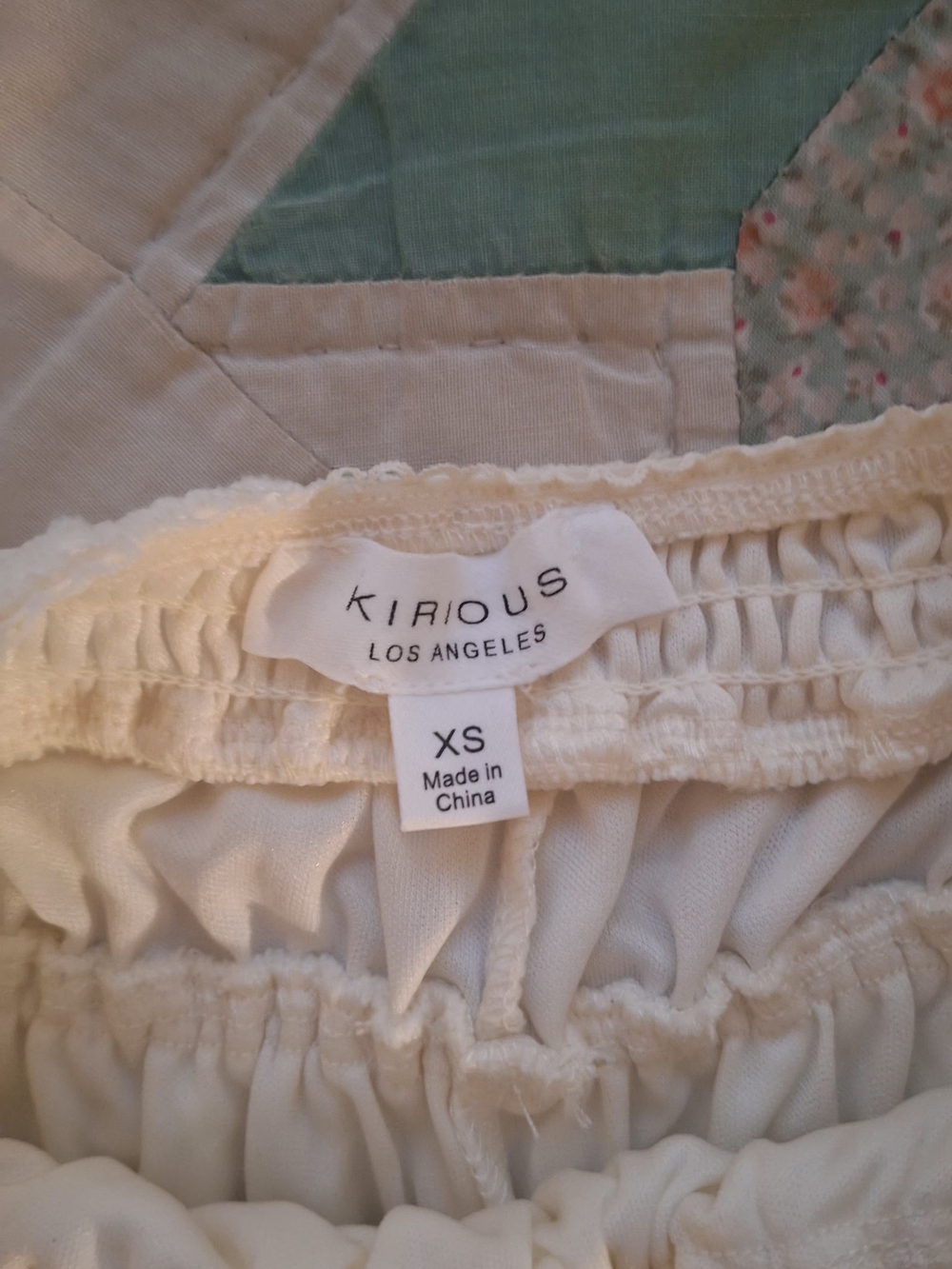 iris Ivory Lace Ruffled Shorts - Picture 2 of 2